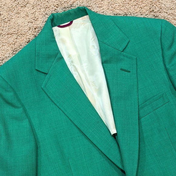 Jack Nicklaus Other - Hart Schaffner Marx Jack Nicklaus Golf Masters VINTAGE Green Blazer 35 R
